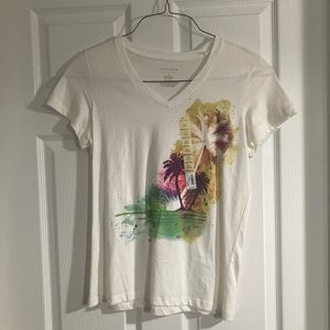 Sonoma V-neck Tee, Size S